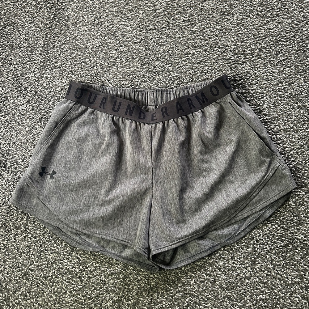 Under Armour Women's Athletic Gray Shorts